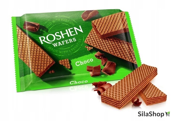 ROSHEN wafers cocoa 216g