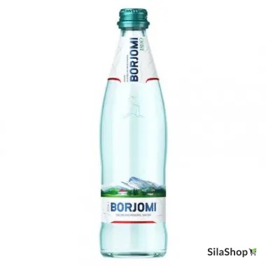 BORJOMI mineral sparkling water Glass 500ml